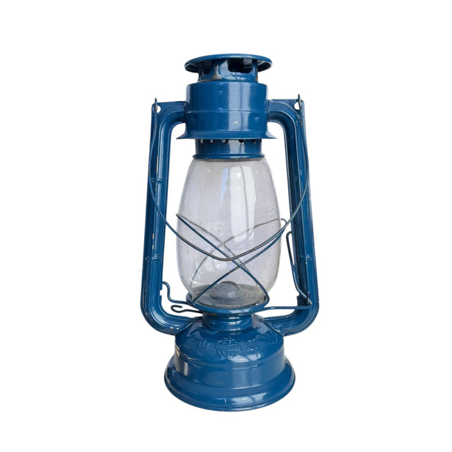 FELINAR DE VANT - METALOGLOBUS - ALBASTRU - SURPLUS MILITAR ARMATA ROMANA - IN STARE BUNA