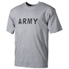 MFH T-shirt with the inscription army gray, 160g/m2