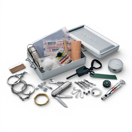 Complete Set of Essential Tools and Accessories - Survival Kit - BLACKFOX - Defcon5