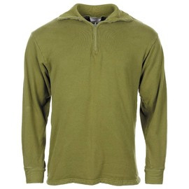 Long-sleeve shirt Norgie - Military surplus from the British Army - OD green - Used