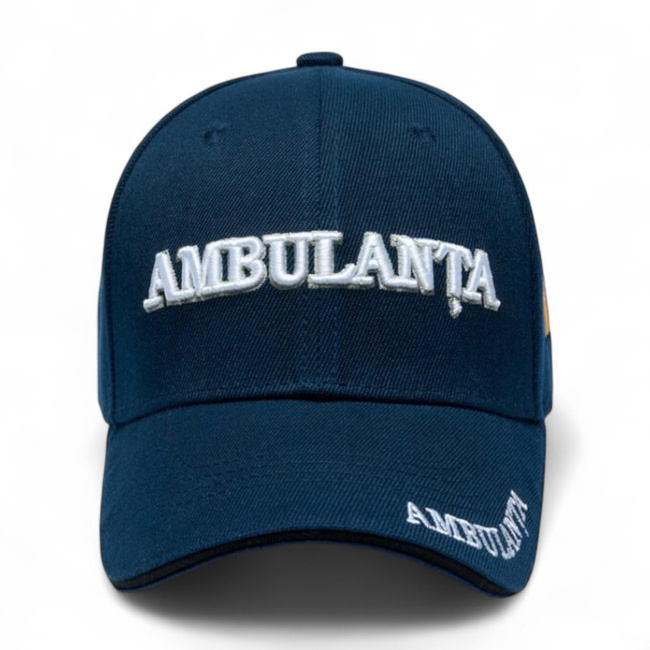 SAPCA - AMBULANTA - BRODERIE 3D - CALITATE PREMIUM - BLEUMARIN