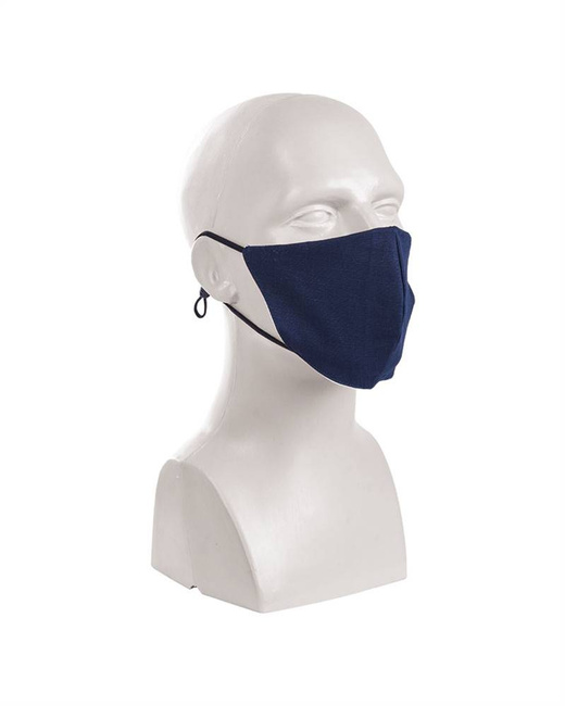 MOUTH/NOSE COVER V-SHAPE - DARK BLUE - MIL-TEC