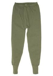 Pantaloni, culoarea verde OD - Surplus militar de la Armata Germaniei - Uzati