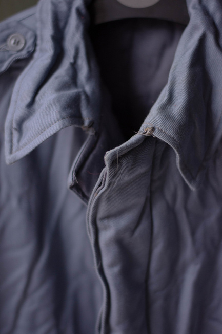 Geacă de iarnă matlasată - surplus militar românesc - Gri - Uzata