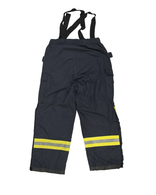 GERMAN PROTECTION PANTS - GORETEX - DARK BLUE - MILITARY SURPLUS - USED