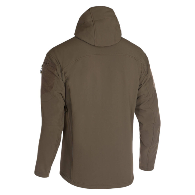 AUDAX SOFTSHELL HOODIE - RAL7013 - CLAWGEAR