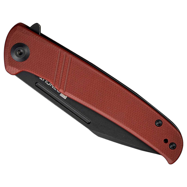 POCKET KNIFE - "SENCUT Brazoria G10 Burgundy Black" - Böker