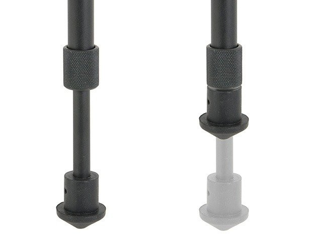 Bipod aluminiu cu montura tip cilindru - ACM