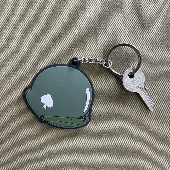 3D PVC KEYCHAIN - 506PIR HELMET