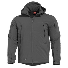 WATERPROOF RAIN JACKET - ARTAXES SOFTSHELL - PENTAGON - WOLF GREY