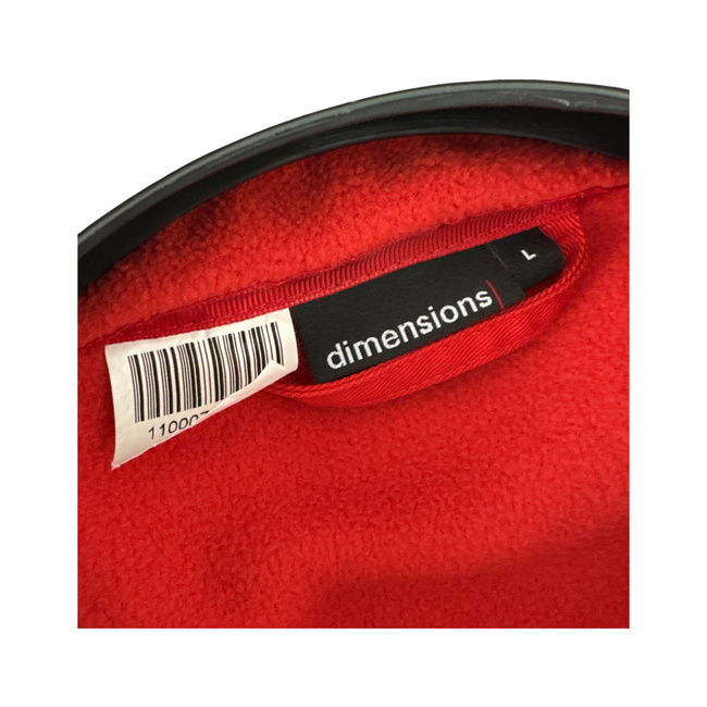 Royal Mail fleece jacket - British Army surplus - Red - Used