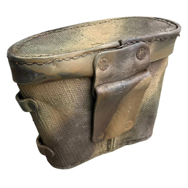 TOC, ETUI BINOCLU - 8x30 - SURPLUS MILITAR ARMATA SOVIETICA - MODEL CAMUFLAJ WW2 - IN STARE BUNA