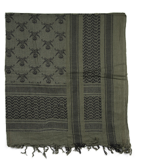 Esarfa shemagh - od/neagra