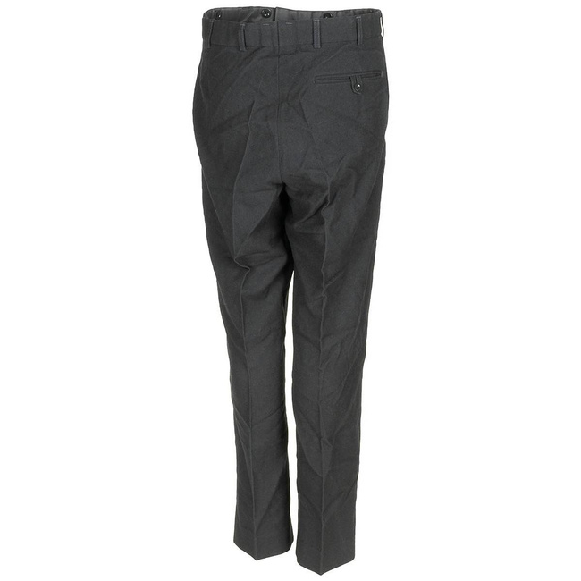 PANTALONI DE UNIFORMA ROYAL NAVY CLASS 1 - SURPLUS MILITAR DE LA ARMATA BRITANICA - NEGRI - UZATI