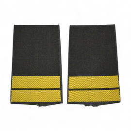 PERECHE GRADE ORIGINALE - LOCOTENENT DE RANG I MARINA - ARMATA GERMANA - MARINA - VERDE OLIVE/AURIU