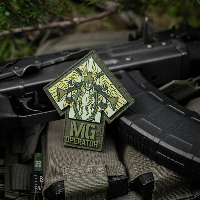 PATCH MG OPERATOR PRINT PVC - RANGER GREEN - M-TAC