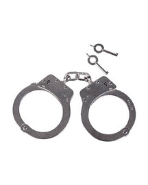 FLEXIBLE STEEL DOUBLE LOCK HAND CUFFS