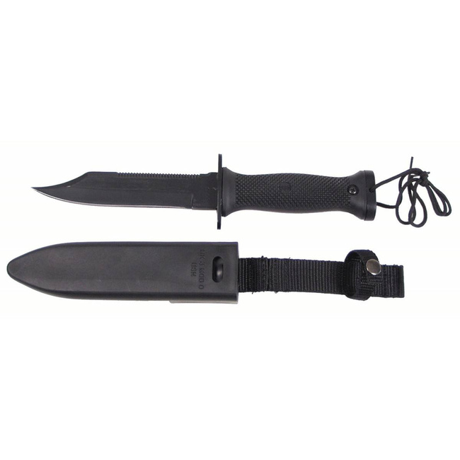Baioneta US M4, mâner din piele, înveliș din material plastic-REPLICA