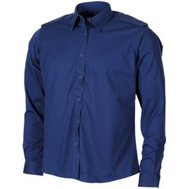 CAMASA CU MANECA LUNGA, ALBASTRU INCHIS - SURPLUS MILITAR DE LA ARMATA OLANDEZA - CA NOUA