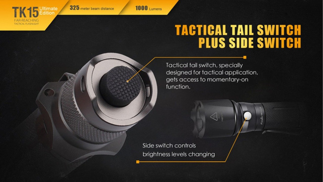 Lanterna Fenix TK15UE, impermeabila