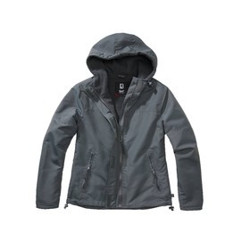 JACHETA DAMA - FRONTZIP WINDBREAKER - ANTHRACITE - BRANDIT