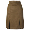 GB UNIFORM SKIRT - BROWN - LIKE NEW