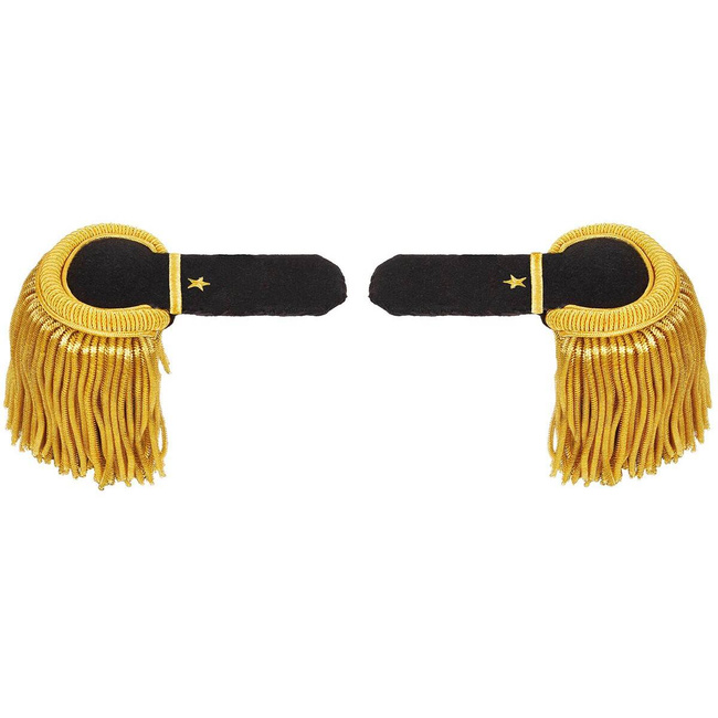 EPOLETI CU FRANJURI, RANK MAIOR CU CARCASA - SURPLUS MILITAR DE LA ARMATA PORTUGALIEI - CA NOI