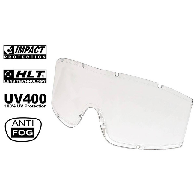 SPARE LENSES FOR TACTICAL GLASSES - KHS® Tactical Eyewear - CLEAR