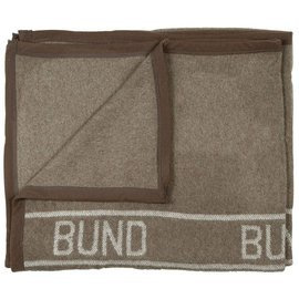 BW Wool Blanket - Brown - Replica