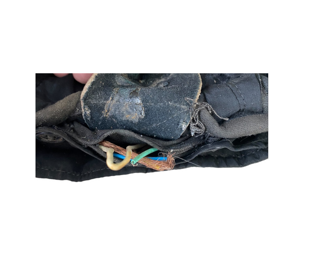 ROMANIAN TANKER SUMMER HAT - MILITARY SURPLUS - USED