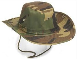 Palarie BUSH HAT US (RIP-STOP) WOODLAND CAMO