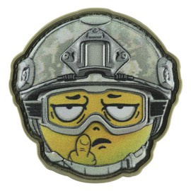 PATCH PVC EMOJI NR. 24 3D - OLIVE - M-TAC