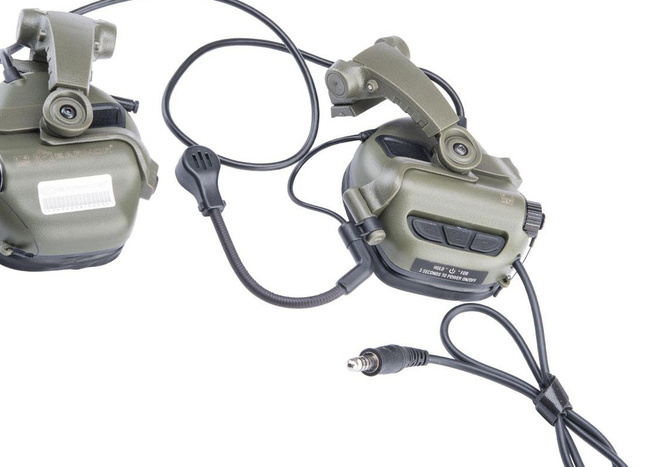 TACTICAL COMMUNICATIONS HEADSET - M32X Mark 3 - EARMOR® - FOLIAGE GREEN