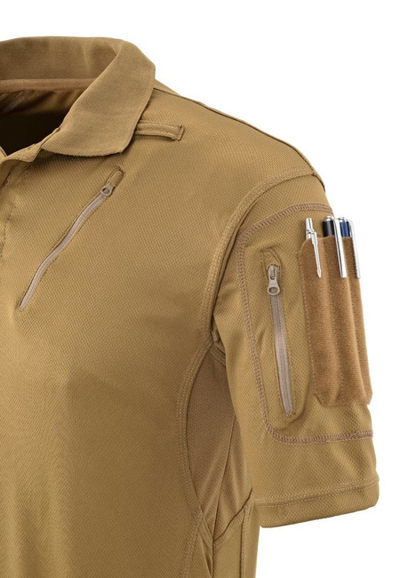 TRICOU POLO CU BUZUNARE - ADVANCED TACTICAL - DEFCON 5 - COYOTE TAN