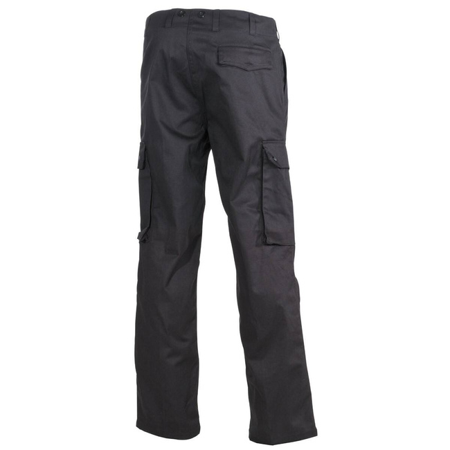 PANTALONI TACTICI GERMANI, NEGRI - MARIME MARE - MFH