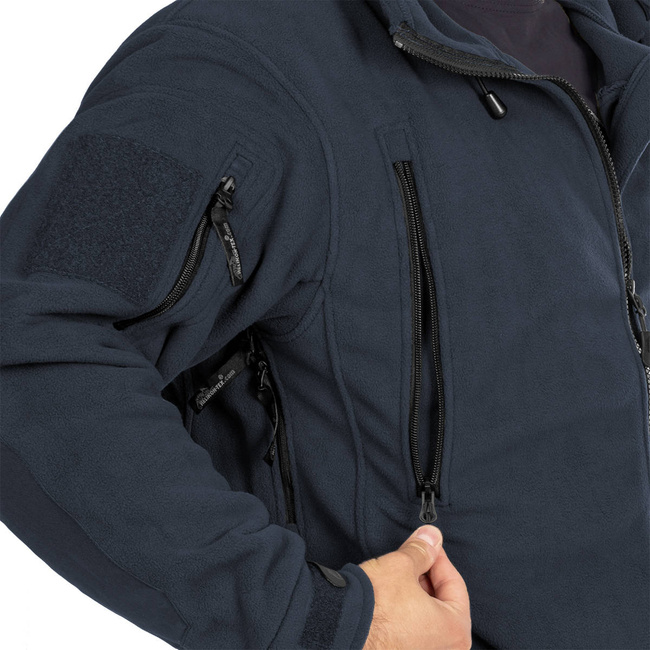 JACHETA POLAR IARNA - "PATRIOT" - HELIKON TEX® - BLEUMARIN - CU EMBLEME - ANP