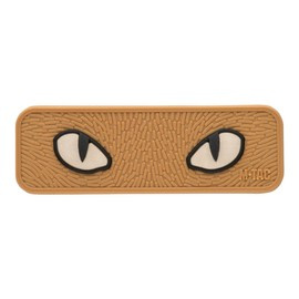 PATCH CAT EYES 3D PVC - COYOTE - M-TAC