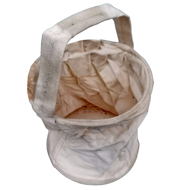 FOLDABLE CANVAS MILITARY BUCKET - MILITARY SURPLUS ROMANIAN ARMY