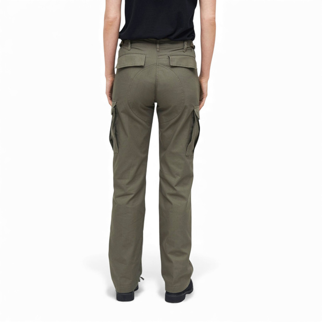 Pantaloni BDU pentru femei - Ripstop - Verde Olive - Brandit