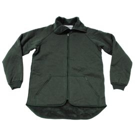 JACHETA OLANDEZA - FLEECE - VERDE OD - SURPLUS MILITAR - UTILIZAT
