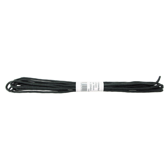Shoelaces, black, 190 cm