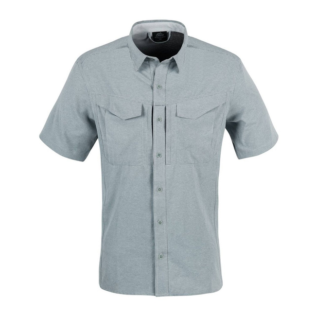 CAMASA CU MANECI SCURTE DEFENDER MK2 - ALBASTRU MISTY - HELIKON