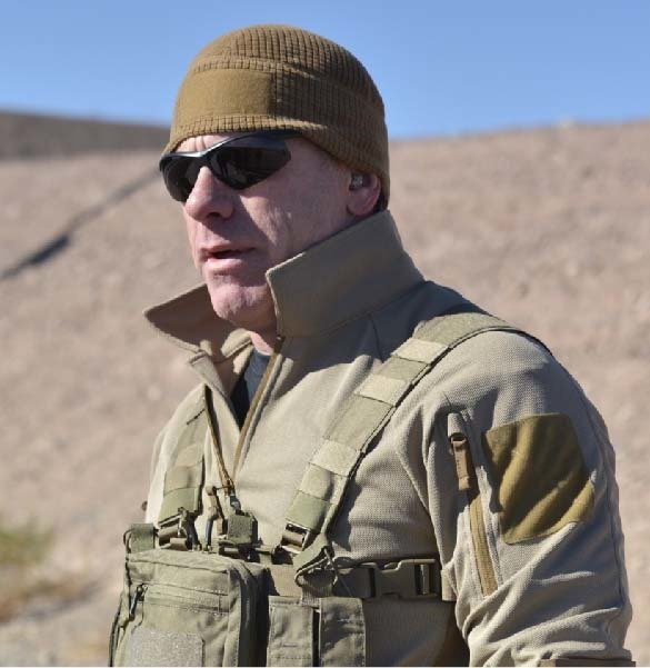 RANGE BEANIE CAP® - GRID FLEECE - BLACK