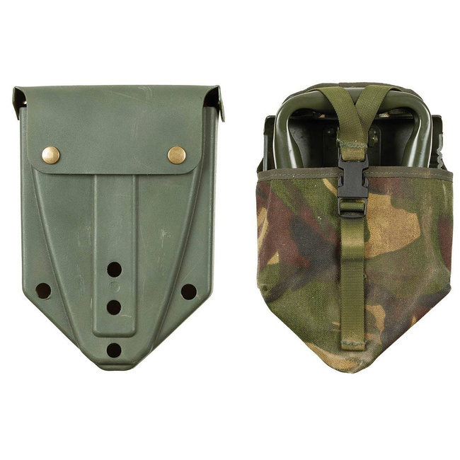 GB FOLDING SHOVEL - ALU - WITH COVER - USED