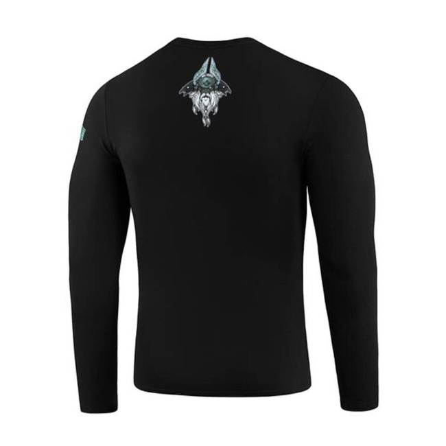 TRICOU CU MANECA LUNGA ODIN MYSTERY - NEGRU - M-TAC