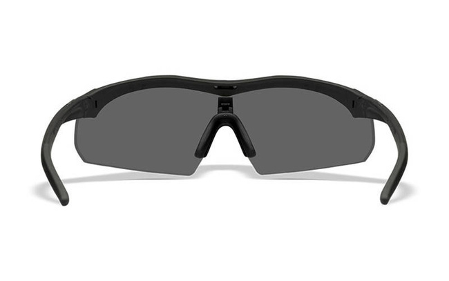 OCHELARI BALISTICI DE SOARE - VAPOR 2.5 - WILEY X - GRI/CLEAR - RAMA NEAGRA 