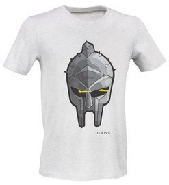 TRICOU IMPRIMAT - COIF DE GLADIATOR - D.FIVE - GRI