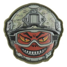 PATCH 3D EMOJI NR. 7 PVC - OLIVE - M-TAC