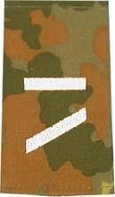 EMBLEMA - GERMAN ARMY FLECKTARN CAMO/SILVER SHOULDER LOOPS ´GEFREITER UA