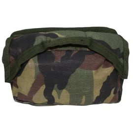 GEANTA DE PRIM AJUTOR, MOLLE - CAMUFLAJ WOODLAND - SURPLUS MILITAR ARMATA NEERLANDEZĂ - UZATA